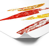 リーフ自然プリントミニポスター ポスター (角)