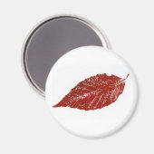 リーフ自然プリント磁石 マグネット (正面/裏面)