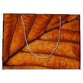 リーフ自然写真 ラージペーパーバッグ (裏面)