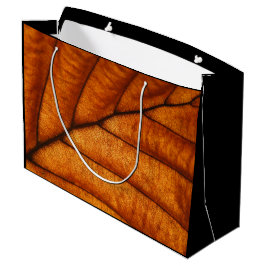 リーフ自然写真 ラージペーパーバッグ