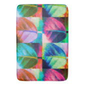 リーフ色 バスマット (正面縦)