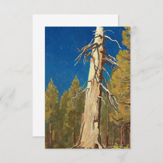 リーフ落ちたバイメイナード・ディクソン エンクロージャーカード (正面/裏面)