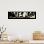 リーフ落ちたレイク写真1906 ポスター (キッチン)