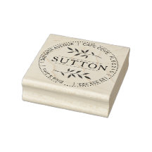 リーフ要素ラウンド差出人住所