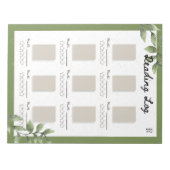 リーフ読ログ ノートパッド (正面)