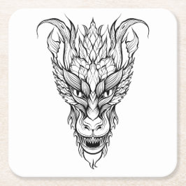 リーフ・ドラゴン スクエアペーパーコースター