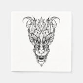 リーフ・ドラゴン スタンダードカクテルナプキン (正面)