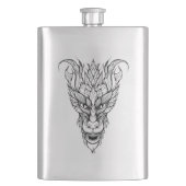 リーフ・ドラゴン フラスク (正面)