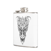 リーフ・ドラゴン フラスク (左)