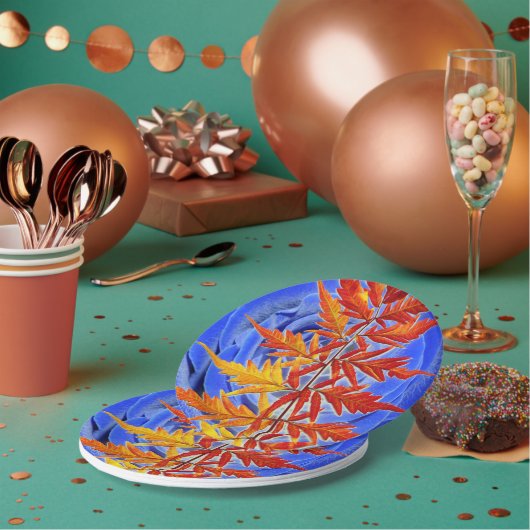 リーフ ペーパープレート (複数)