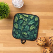 リーフ、ポットホルダーのみ 鍋敷き (トップダウン)