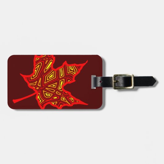 リーフ ラゲッジタグ (正面横)