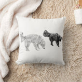 リーフ・リッター・フォーカス、静かなDuo クッション (ブランケット)