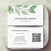 リーフQRコード 名刺