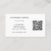 リーフQRコード 名刺 (裏面)