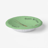 リーブスのキジ鳥の漫画イラストレーション ペーパーボウル (傾斜あり)