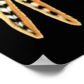 リーブスフェアサント飛んでいるプリント ポスター (角)