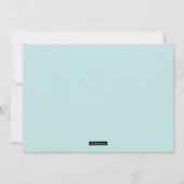 リーブルネットプリンス王室の誕生日招待状 招待状 (裏面)