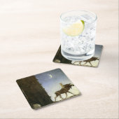 リープザエルクアンドプリンセスタフスター スクエアペーパーコースター (インサイチュ)