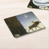 リープザエルクアンドプリンセスタフスター スクエアペーパーコースター (アングル)