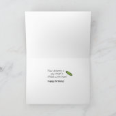 リープドッグ誕生日 カード (内部)