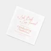 リープフォワード卒業エレガントパーティーを振り返る 箔ナプキン (左)