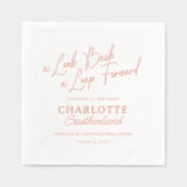 リープフォワード卒業エレガントパーティーを振り返る 箔ナプキン (正面)