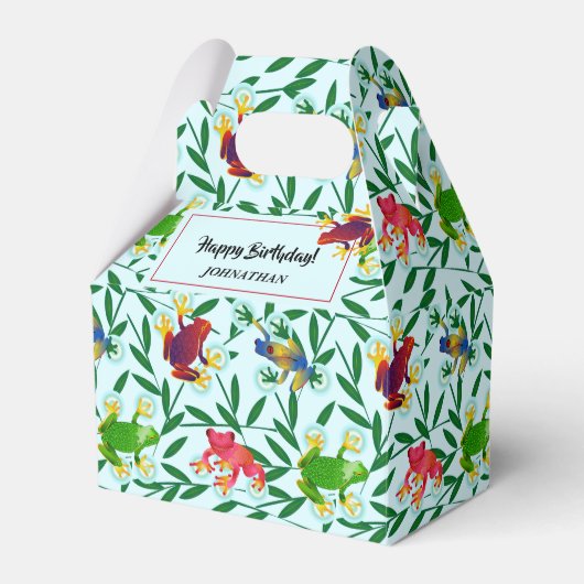 リープフロッグジャングルパーティー フェイバーボックス (正面サイド)