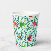 リープフロッグジャングルパーティー 紙コップ (裏面)