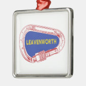 リーベンワース登山カラビナー メタルオーナメント (左)