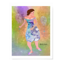 リーマリーのピーク後ろのクリエイティブデザインポスター