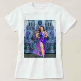リーマリーの創造的なデザインを散歩する Tシャツ