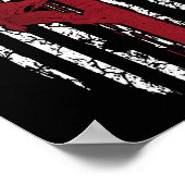 リーマンシャツ – American Lineman Flag Lineman ポスター (角)