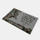 リーマンズギフト，引っ越し祝いパーティーギフト，ホームデコール ドアマット (アングル)