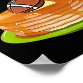 リーマンパンケーキメーカーフットボール ポスター (角)