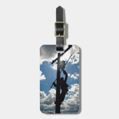 リーマンラゲッジタグをラスティ ラゲッジタグ (正面縦)