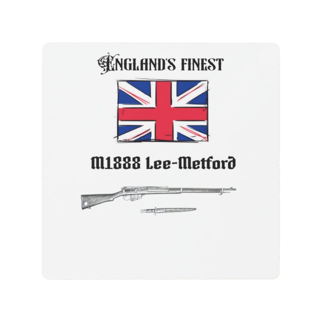 リーメットフォードライフル メタルプリント (正面)