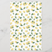 リーモンズネームズラブソングブライダルシャワーゲームカード チラシ (裏面)