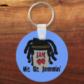 リーリデザイン我々はJammin' キーホルダー (正面)