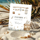 リールおもしろい水色魚釣りベビーシャワーの好意 ポスター