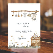 リールおもしろい魚釣りおしゃぶり狩りベビーシャワーポスター ポスター