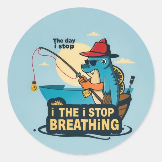 リールの寿命:漁師の決意 ラウンドシール (正面)