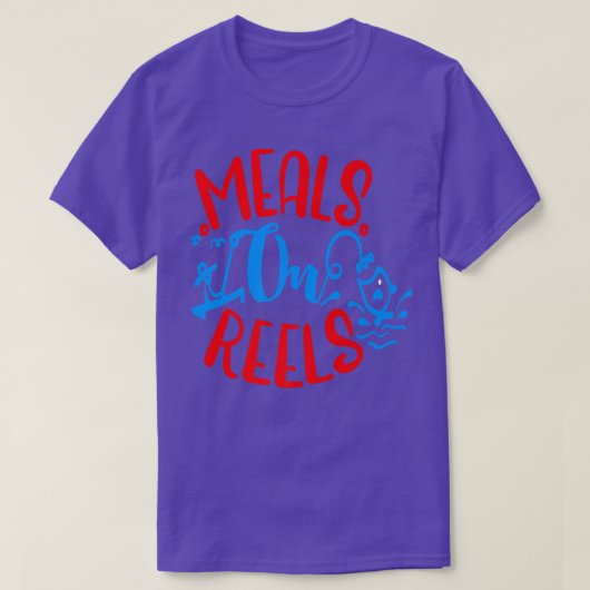 リールの食事 Tシャツ (デザイン正面)
