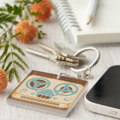 リールアナログのテープレコーダ キーホルダー (正面右)