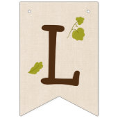 リールカボチャ赤ちゃんシャワー バンティングフラッグ (第3の旗)