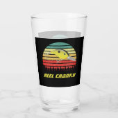 リールクランキーおもしろいベース魚釣りクランクベイトレトロ タンブラーグラス (裏面)