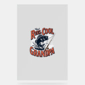 リールクールグランパアクリルの看板 – 父の日の贈り物 アクリルサイン (正面)