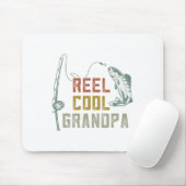 リールクールグランパ魚釣りS マウスパッド (マウス)
