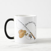 リールクールパパ魚釣りプリン モーフィングマグカップ (左)