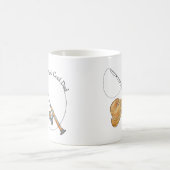 リールクールパパ魚釣りプリン モーフィングマグカップ (中央)